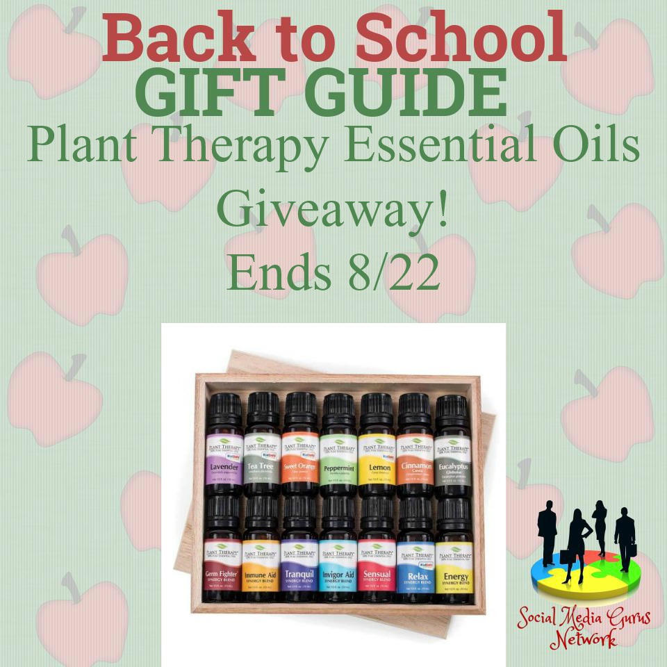 Plant Therapy Essential Oils Giveaway